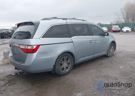 2012 Honda Odyssey Ex from USA, damaged, VIN 5FNRL5H44CB072084